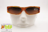 PERSOL mod. 2725-S 523/3C Squared Sunglasses striped acetate orange/brown tone, New Old Stock