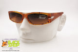 PERSOL mod. 2725-S 523/3C Squared Sunglasses striped acetate orange/brown tone, New Old Stock