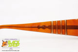 PERSOL mod. 2725-S 523/3C Squared Sunglasses striped acetate orange/brown tone, New Old Stock