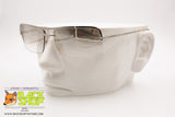 ENRICO COVERI mod. EC526 B39 Vintage Sunglasses rectangular lenses, silver frame