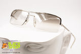 ENRICO COVERI mod. EC526 B39 Vintage Sunglasses rectangular lenses, silver frame