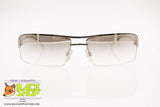ENRICO COVERI mod. EC526 B39 Vintage Sunglasses rectangular lenses, silver frame
