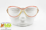 PERSOL RATTI mod. 960, Vintage acetate frame with red eyebrows, made in Italy, New Old Stock