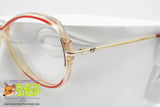 PERSOL RATTI mod. 960, Vintage acetate frame with red eyebrows, made in Italy, New Old Stock