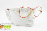 PERSOL RATTI mod. 960, Vintage acetate frame with red eyebrows, made in Italy, New Old Stock
