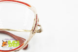 PERSOL RATTI mod. 960, Vintage acetate frame with red eyebrows, made in Italy, New Old Stock