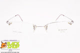 SISLEY mod. SLY 566-EL4, Vintage eyeglass frame women nichel free, soft tone, New Old Stock