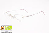 SISLEY mod. SLY 566-EL4, Vintage eyeglass frame women nichel free, soft tone, New Old Stock