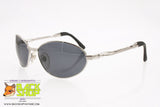 CHARRO mod. CH 04-2, Vintage oval sunglasses silver frame designer arms, New Old Stock 1990s