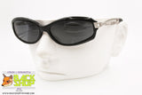 CHARRO mod. CH 32 NR, Vintage sunglasses black silver designer arms, New Old Stock 1990s