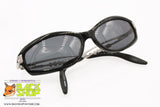 CHARRO mod. CH 32 NR, Vintage sunglasses black silver designer arms, New Old Stock 1990s