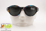 GIUGIARO mod. G-608 Vintage Round Sunglasses, Pop rainbow pattern, New Old Stock