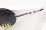 CLARK mod 2041 3, Vintage oval sunglasses, intense metallic blue, New Old Stock