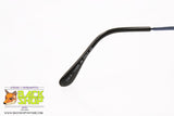 CLARK mod 2041 3, Vintage oval sunglasses, intense metallic blue, New Old Stock