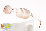 BASILE mod. BA4301 10, Vintage women sunglasses rimless made in Italy, New Old Stock 1980s