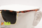 CHAGALL by VISIBILIA mod. LL26 Vintage Sunglasses, Squared golden & brown, New Old Stock 1980s