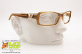 NINA RICCI mod. NR3147 C02 1J Sunglasses frame, clear brown acetate "NR" Logo arms, New Old  Stock 1990s