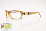 NINA RICCI mod. NR3147 C02 1J Sunglasses frame, clear brown acetate "NR" Logo arms, New Old  Stock 1990s