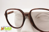 SILHOUETTE 2027 col. 2534 Vintage glasses frame wooden effect acetate, New Old Stock 1980s