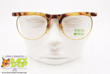 THINK PINK mod. M.6811 C.3572, Vintage eyeglass frame women round dappled, New Old Stock 1980s