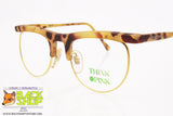 THINK PINK mod. M.6811 C.3572, Vintage eyeglass frame women round dappled, New Old Stock 1980s