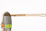REVIVAL mod. R800 401, Vintage italian sunglasses oval, bronze, New Old Stock 1990s