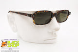 EQUIPE VISTA mod. ROCK 6079 683, Vintage rectangular sunglasses, darken dappled brown, New Old Stock 1980s