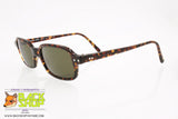EQUIPE VISTA mod. ROCK 6079 683, Vintage rectangular sunglasses, darken dappled brown, New Old Stock 1980s