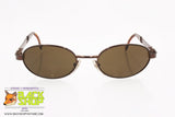 REVIVAL mod. R810 499, Vintage italian sunglasses oval, brown/bronze, New Old Stock 1990s