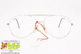 BRENDEL mod. 244 - 3, Rare aviator frame lightweight metal silver & pale golden, New Old Stock 1970s
