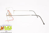 BRENDEL mod. 244 - 3, Rare aviator frame lightweight metal silver & pale golden, New Old Stock 1970s