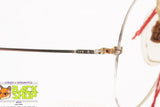 BRENDEL mod. 244 - 3, Rare aviator frame lightweight metal silver & pale golden, New Old Stock 1970s
