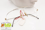 BRENDEL mod. 244 - 3, Rare aviator frame lightweight metal silver & pale golden, New Old Stock 1970s