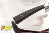 DOLCE & GABBANA mod. 2026 373, Vintage sunglasses oval black brown, New Old Stock 1990s
