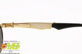 ALASKA ADVENTURE mod. AL 176 59, Vintage golden oval sunglasses hand painted, New Old Stock 1980s