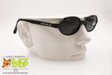 SERGIO TACCHINI S.T. 1515-S Vintage Sunglasses oval rims, lucite black acetate, New Old Stock 1990s