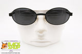 CHARRO mod. CH 01-1, Vintage sunglasses oval black designer arms, New Old Stock