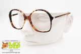 MARINO mod. 638 8F 87, Vintage 70s frame glasses/sunglasses polygonal brown, New Old Stock
