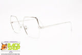 Vintage 1970s hexagonal steel eyeglass/sunglasses frame, New Old Stock