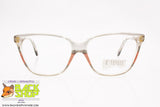 FOVES mod. 099, Vintage wayfarer women eyeglass frame pink gray, New Old Stock 1980s