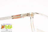 FOVES mod. 099, Vintage wayfarer women eyeglass frame pink gray, New Old Stock 1980s