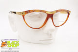 SANDRA GRUBER mod. ESTAR 609, Vintage women eyeglass frame strass/rhinestones, New Old Stock 1980s