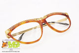 SANDRA GRUBER mod. ESTAR 609, Vintage women eyeglass frame strass/rhinestones, New Old Stock 1980s