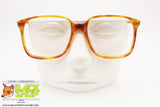 EUROGLASS mod. 61, Vintage eyeglass frame squared brown men, New Old Stock 1980s
