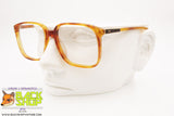 EUROGLASS mod. 61, Vintage eyeglass frame squared brown men, New Old Stock 1980s