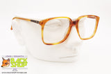 EUROGLASS mod. 61, Vintage eyeglass frame squared brown men, New Old Stock 1980s