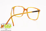 EUROGLASS mod. 61, Vintage eyeglass frame squared brown men, New Old Stock 1980s
