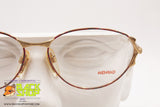 MENRAD by FMG mod. 360-080 Vintage women eyeglass frame, High detailed red pop patter, New Old Stock 1980s