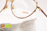 MENRAD by FMG mod. 360-080 Vintage women eyeglass frame, High detailed red pop patter, New Old Stock 1980s