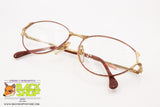 MENRAD by FMG mod. 360-080 Vintage women eyeglass frame, High detailed red pop patter, New Old Stock 1980s